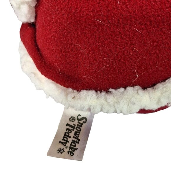 Dan Dee Snowflake Teddy Bear Vest Plaid Christmas Stuffed Animal 2007 13.5" - Picture 5 of 8